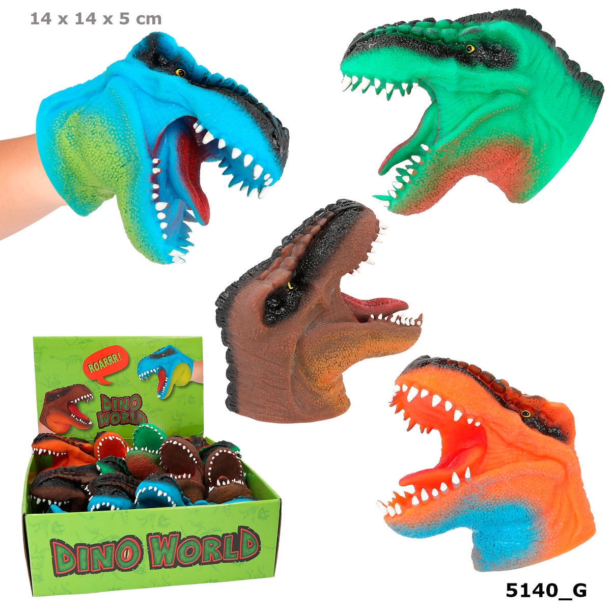 Depesche Dino World Taschenlampe 11624 Hai oder T-Rex Auswahl NEU 