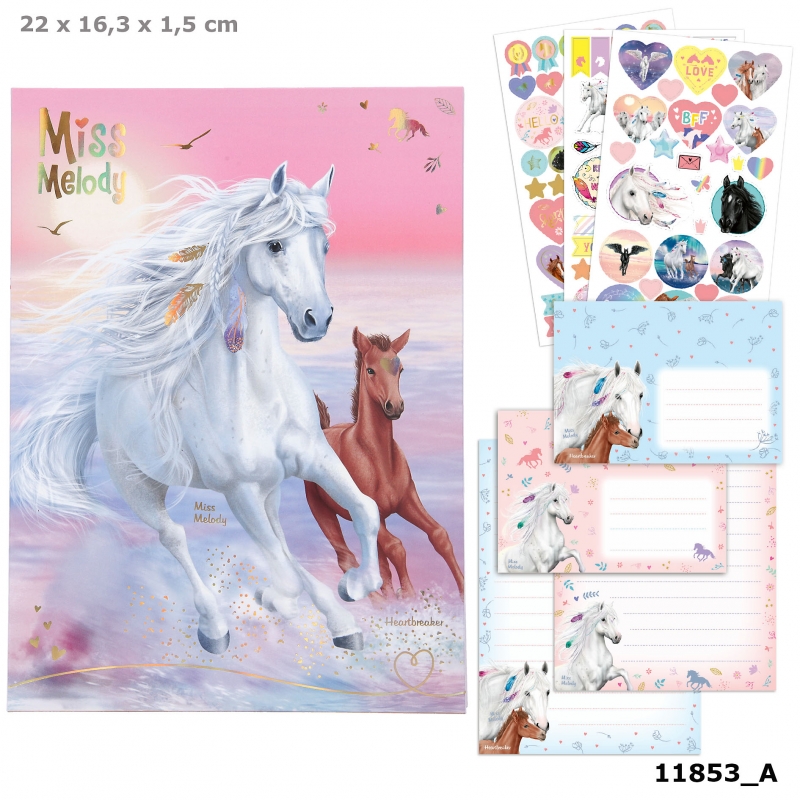 Miss Melody  Letter Set