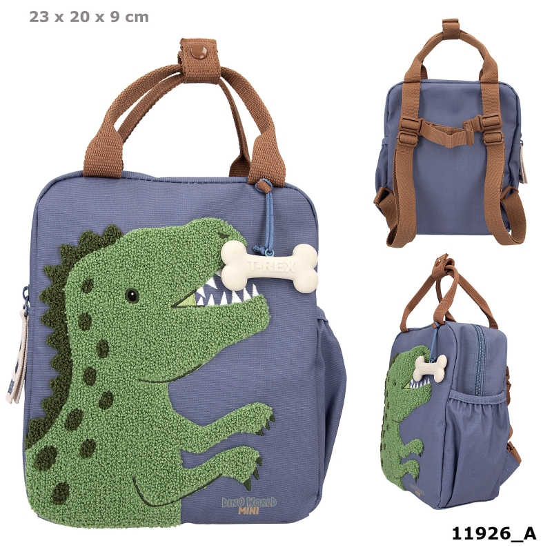 Dino World mini mochila azulDINO MINI