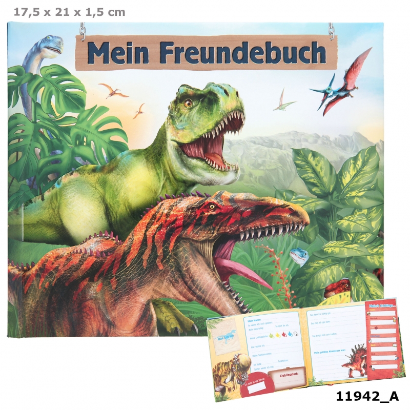 Dino World  Friendship Book German