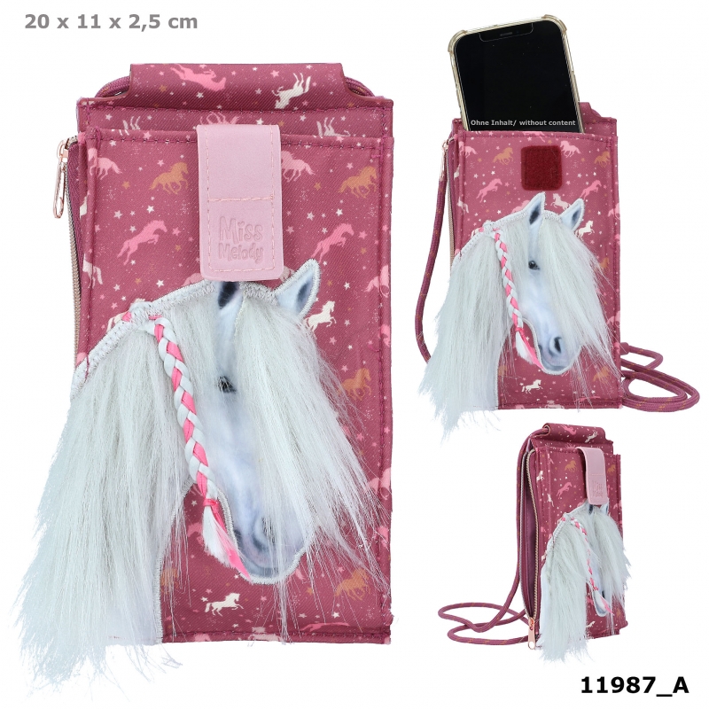 Miss Melody Étui portable WILD HORSES