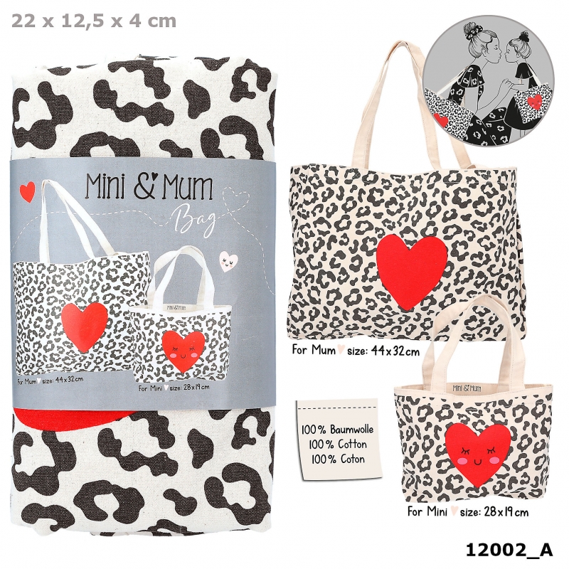 Princess Mimi Shopper Bag Set MINI & MUM