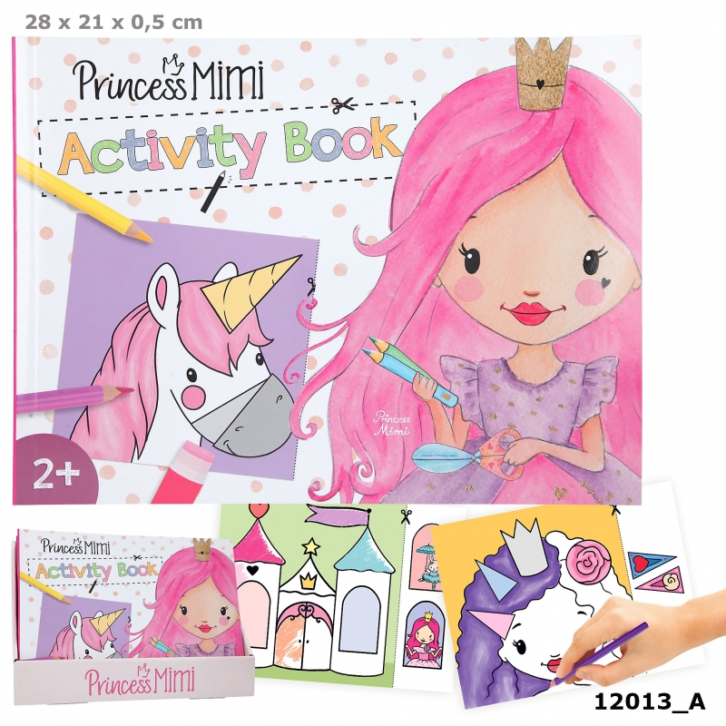 Princess Mimi kleur- en knutselboek voor de kleintjes