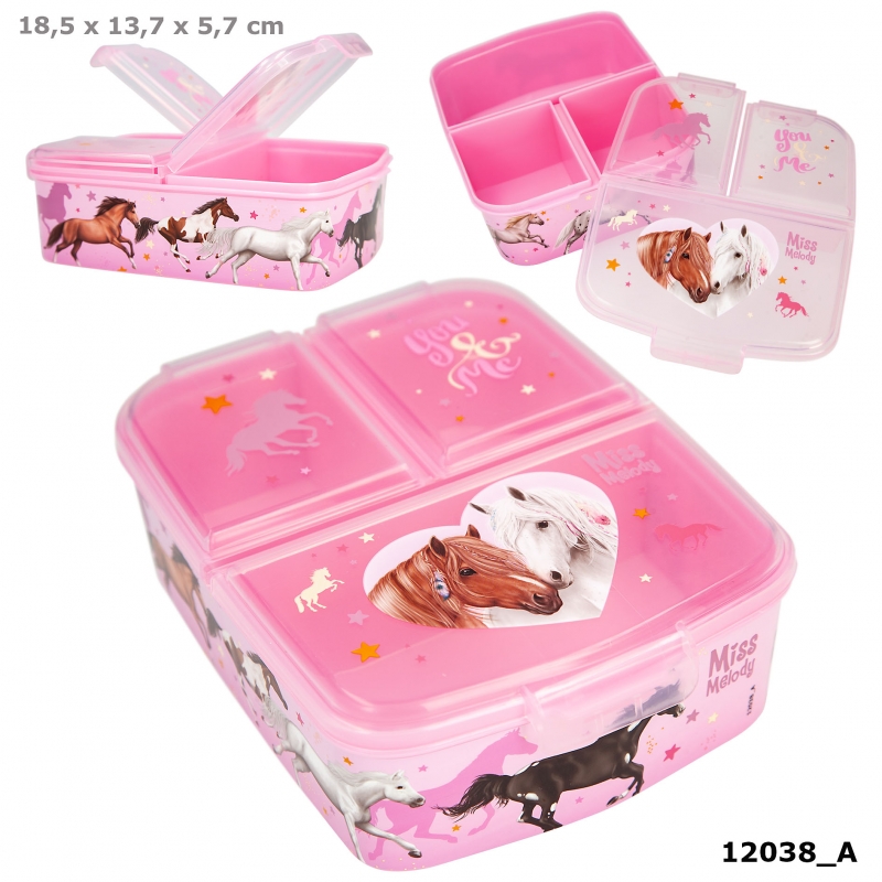 Miss Melody Lunch Box WILD HORSES