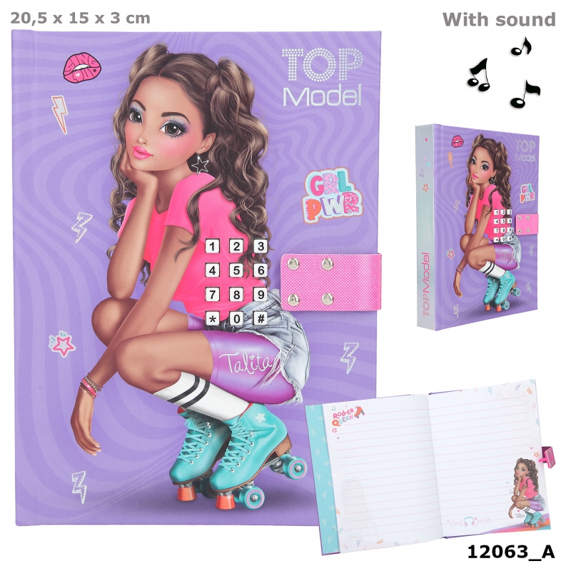 TOPModel Diary With Code And Sound TINY DANCER