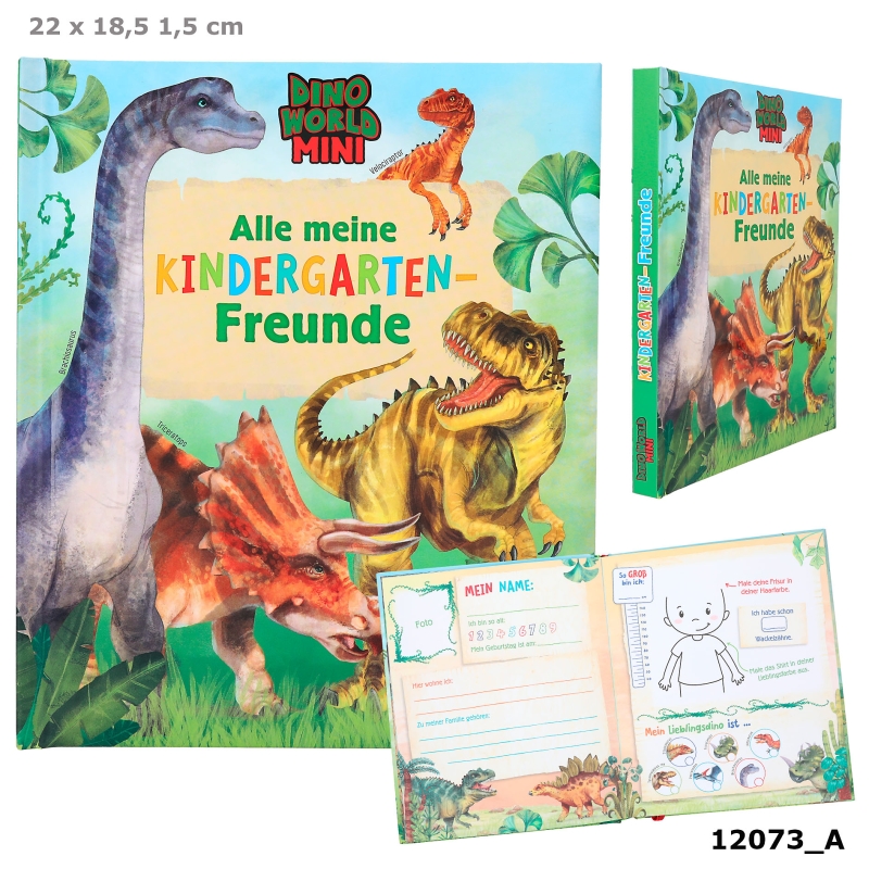 Kindergarden-Friendshipbook MINI DINO