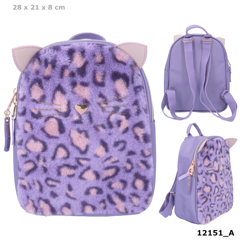 TOPModel Small Backpack LILAC LEO LOVE