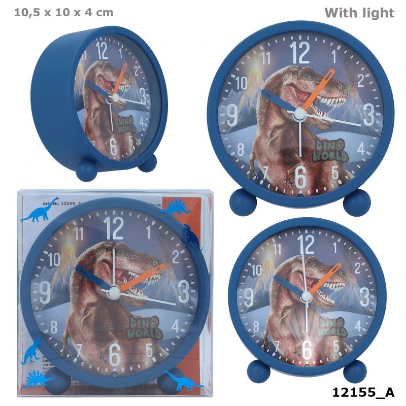Dino World Alarm Clock