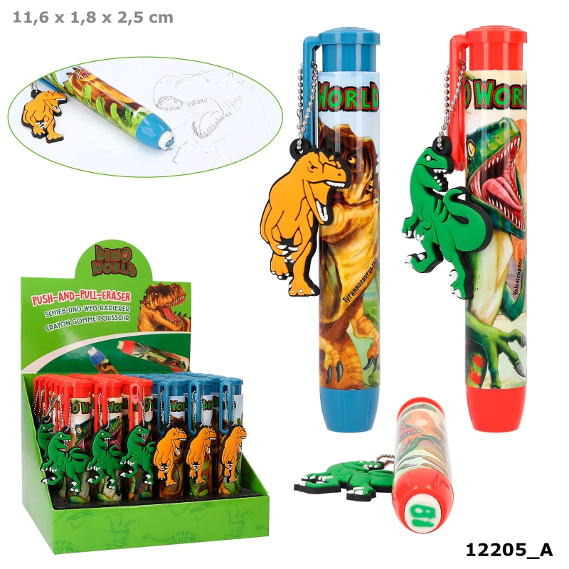 Dino World Mechanical Eraser
