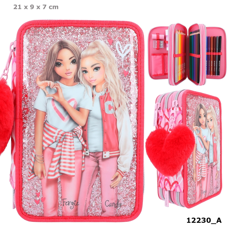 TOPModel Trousse 3 compartiments ONE LOVE