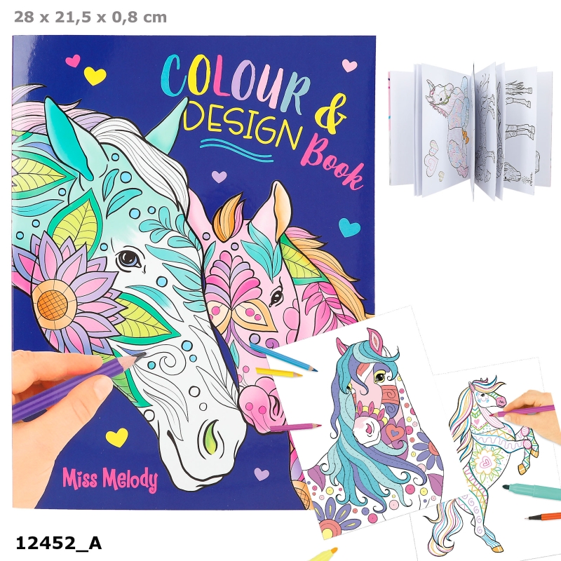 Miss Melody Colour & Design Book