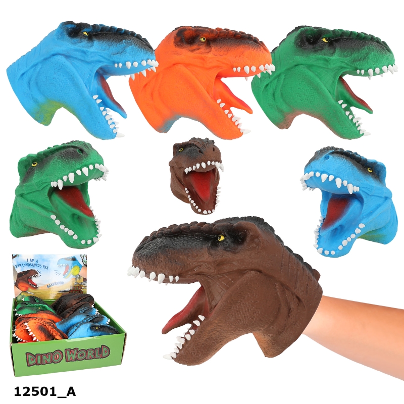 Dino World Dino Handpuppe