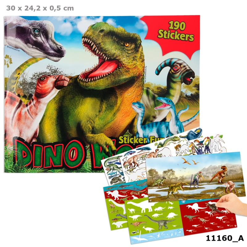 Dino World Sticker Fun