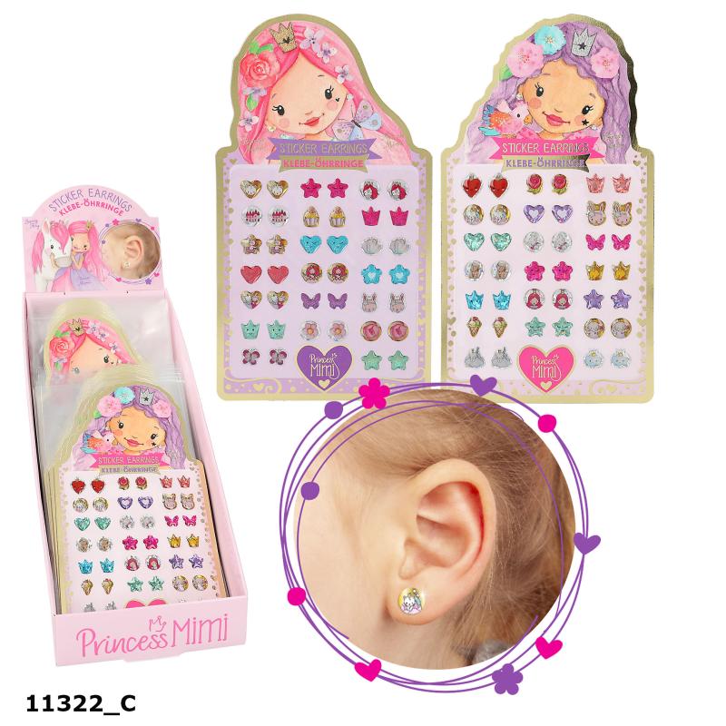 Princess Mimi Sticker Earrings