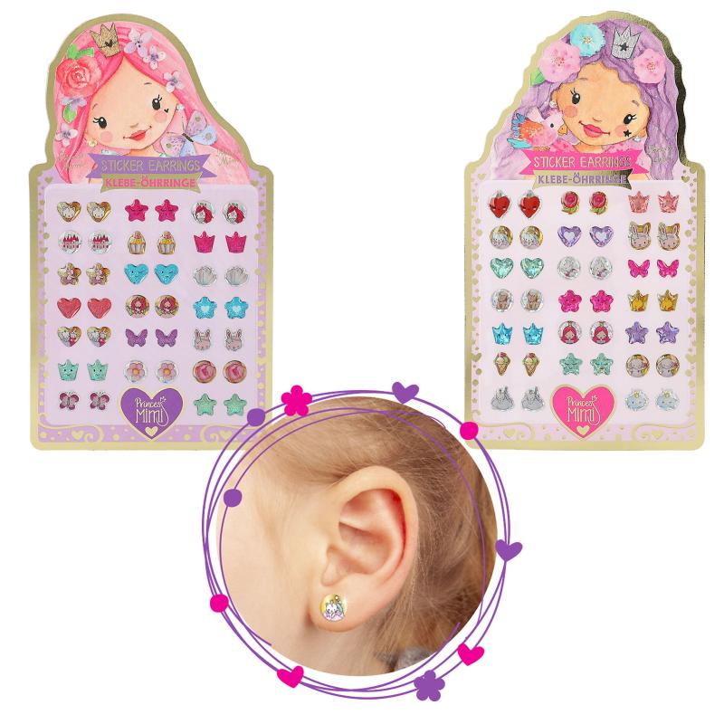 Princess Mimi sticker oorbellen