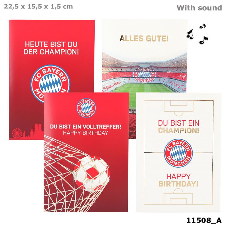 Greeting Cards With Sound FC Bayern München
