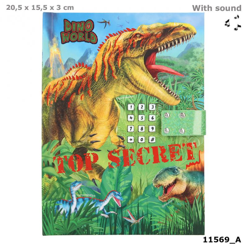 Dino World Journal intime code secret