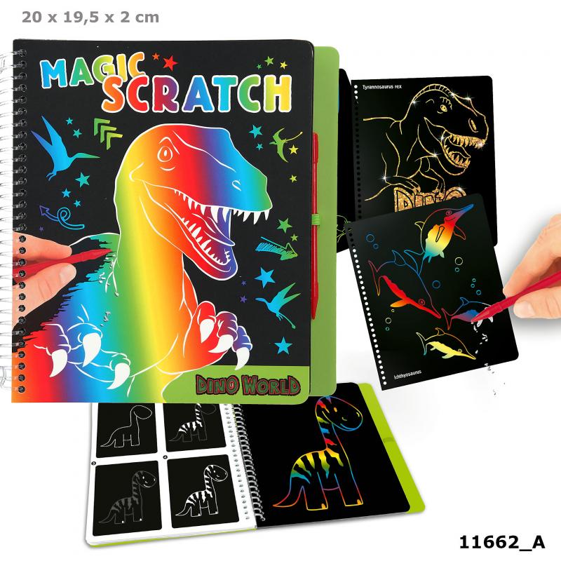 Dino World Album Magic-Scratch