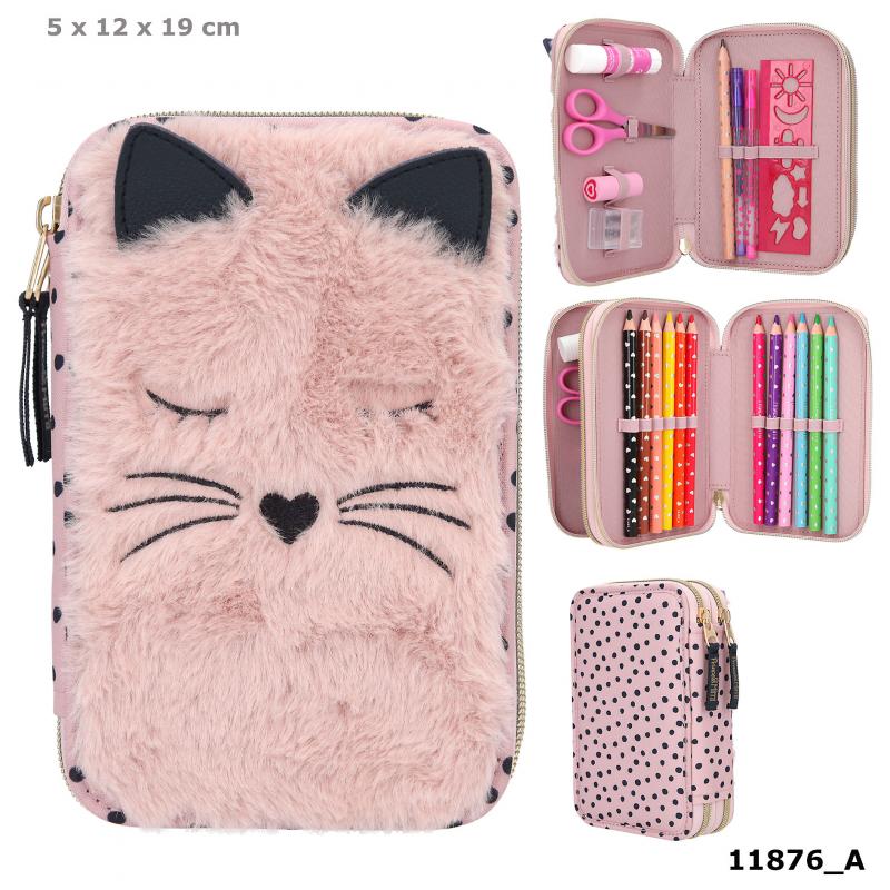 Princess Mimi Pencil Case Cat Fur