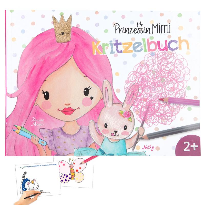 Princess Mimi krabbel kleurboek duits
