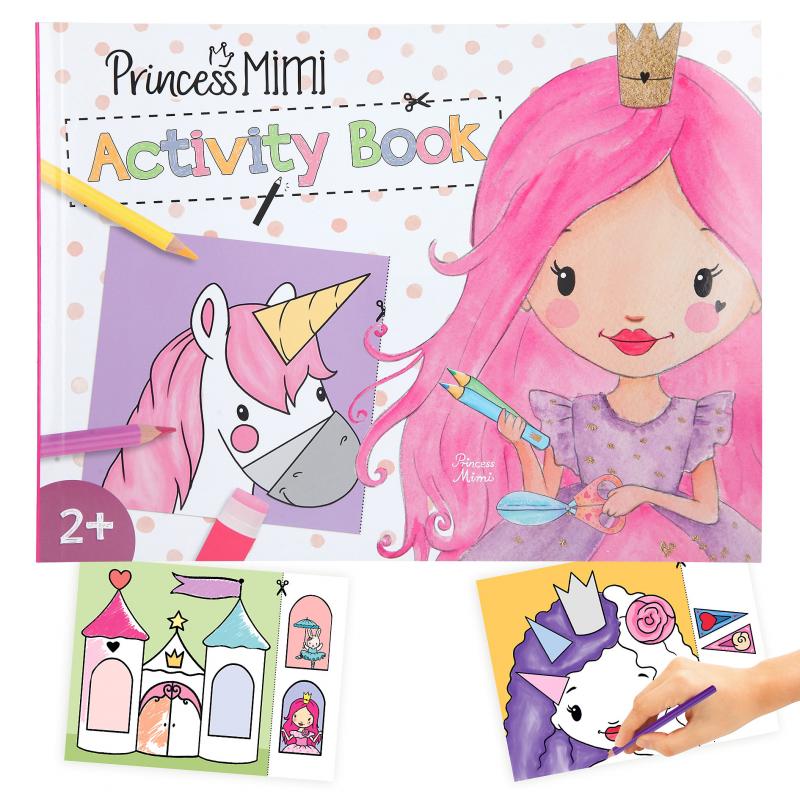 Princess Mimi kleur- en knutselboek voor de kleintjes