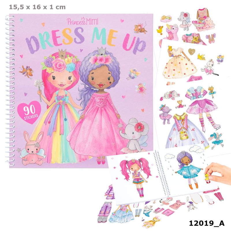 Princess Mimi Dress Me Up stickerboek