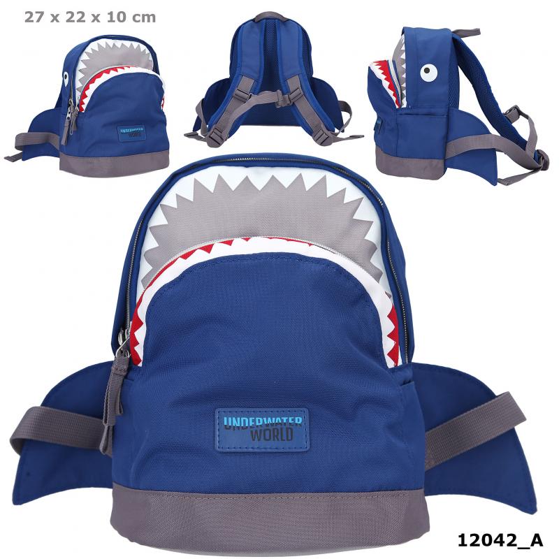 Dino World Backpack Blue UNDERWATER