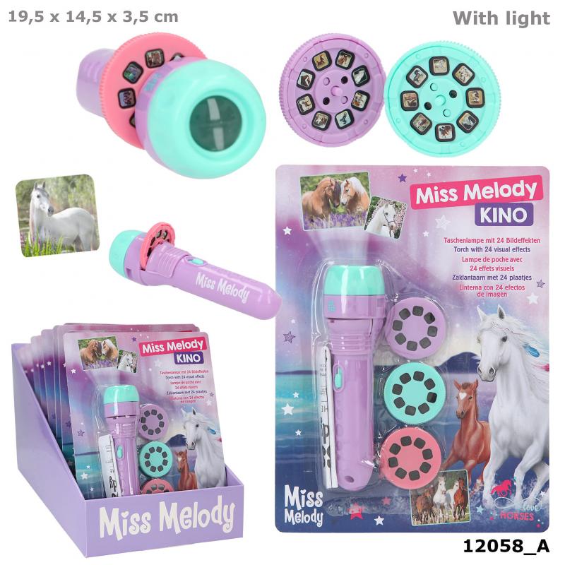 Miss Melody Taschenlampe mit Bildeffekten