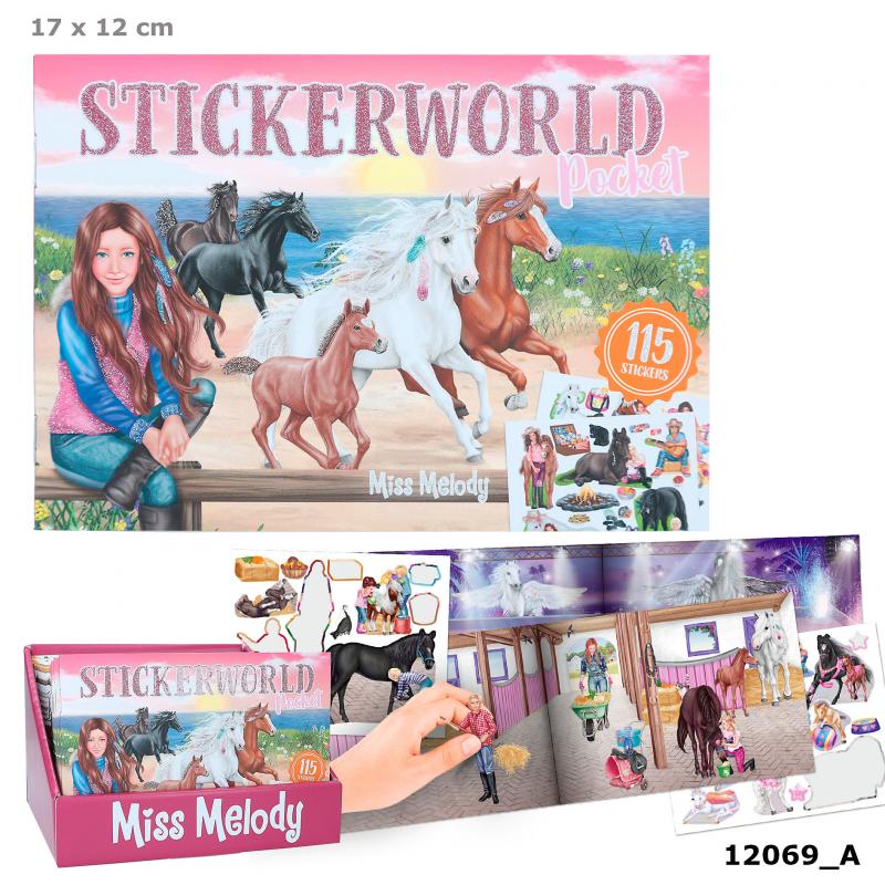 Miss Melody pocket Stickerworld