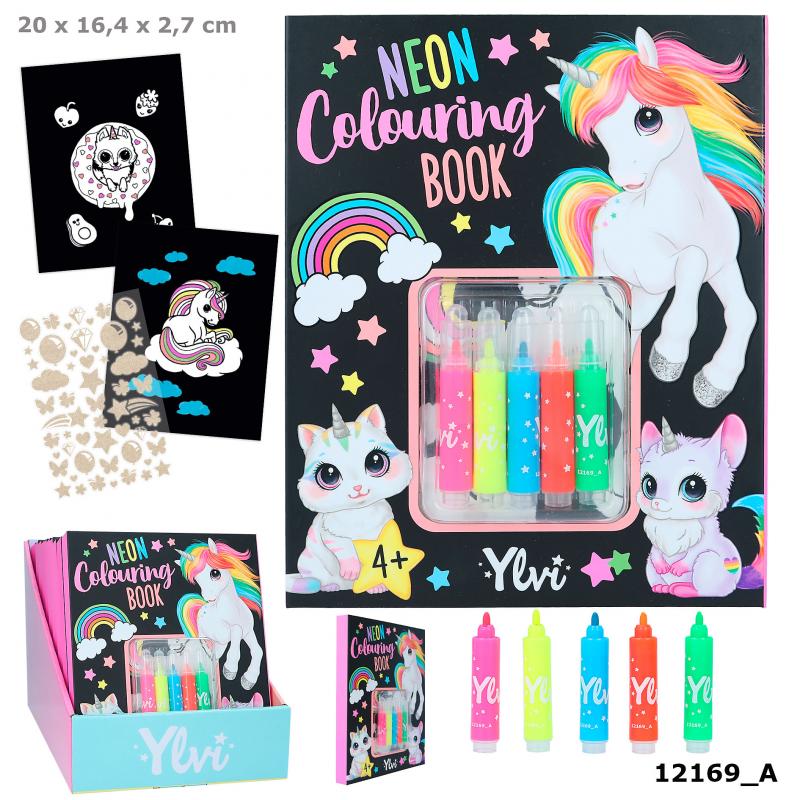 Ylvi Kit de coloriage Fluo