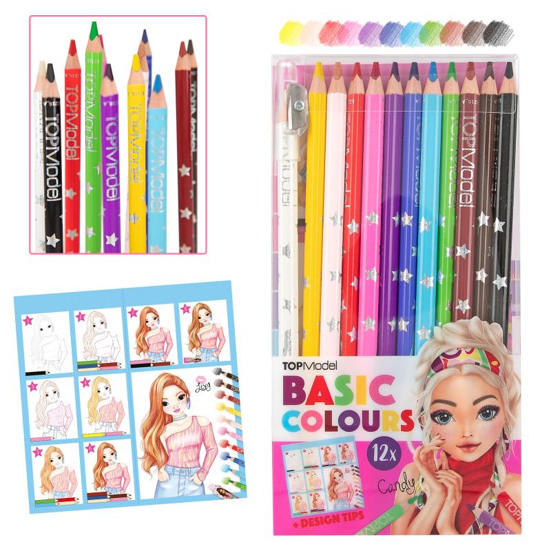 TOPModel set de 12 lápices de colores