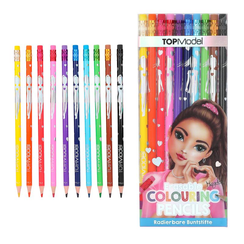 TOPModel lápices de colores borrables