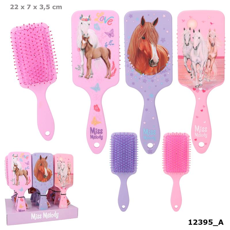 Miss Melody Brosse à cheveux Rubber Finish