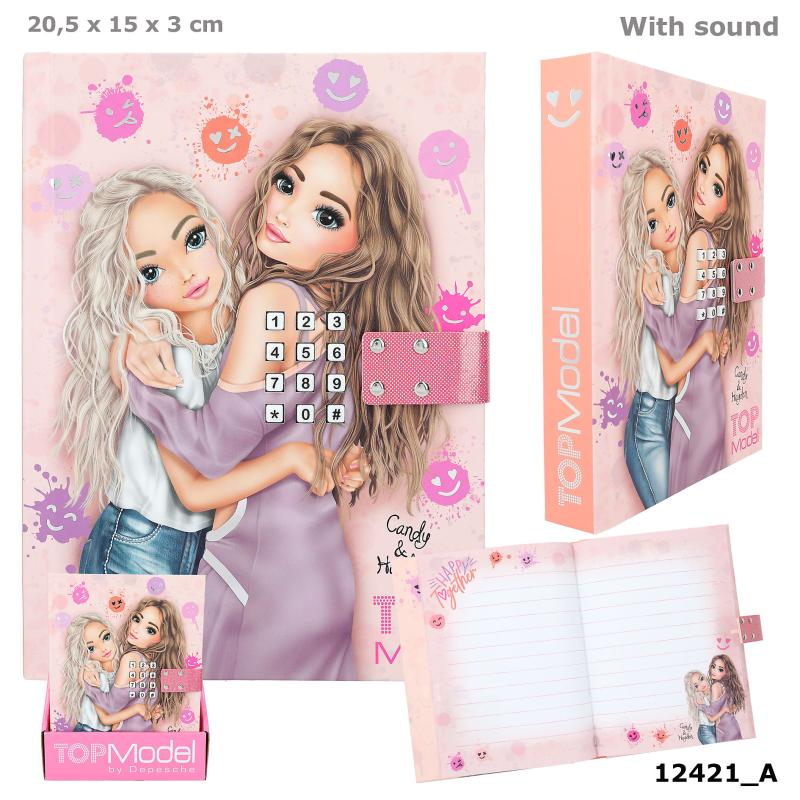 TOPModel Code secret Journal sonore HAPPY TOGETHER
