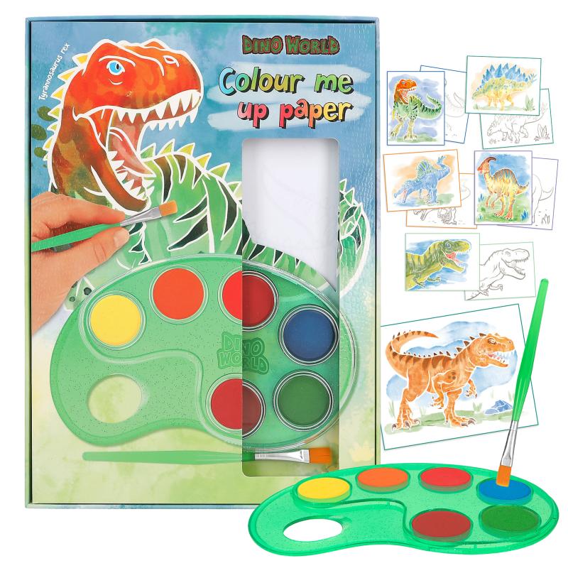Dino World láminas para colorear