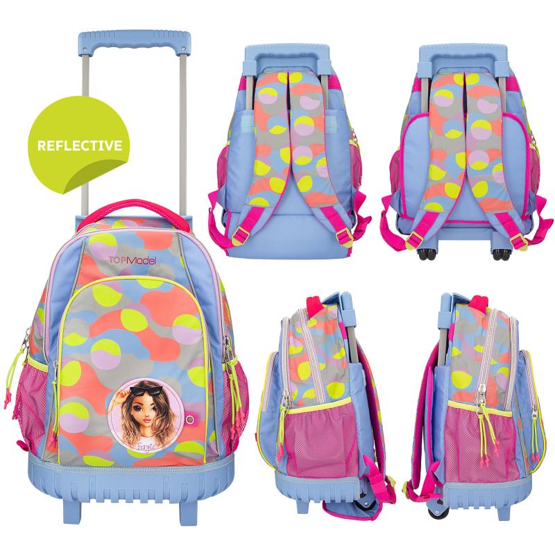 TOPModel Schoolbackpack Trolley FLASH