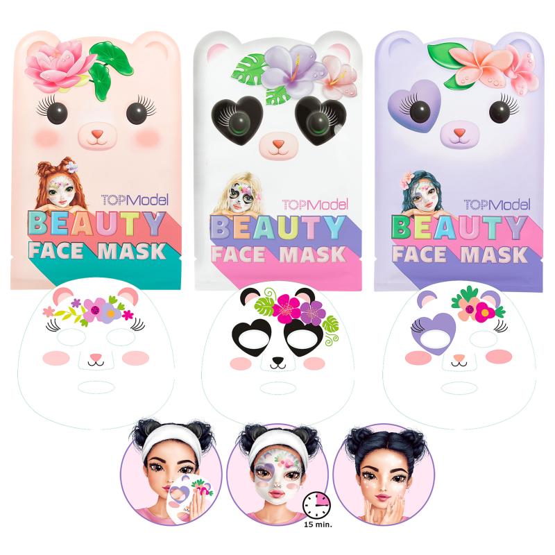 TOPModel sheetmasker dier BEAUTY and ME