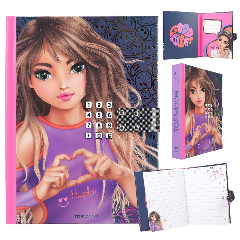 TOPModel Diary With Code And Sound NIGHT LIGHT