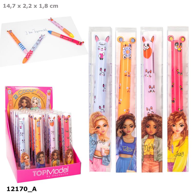 TOPModel 2 Colours Ballpen