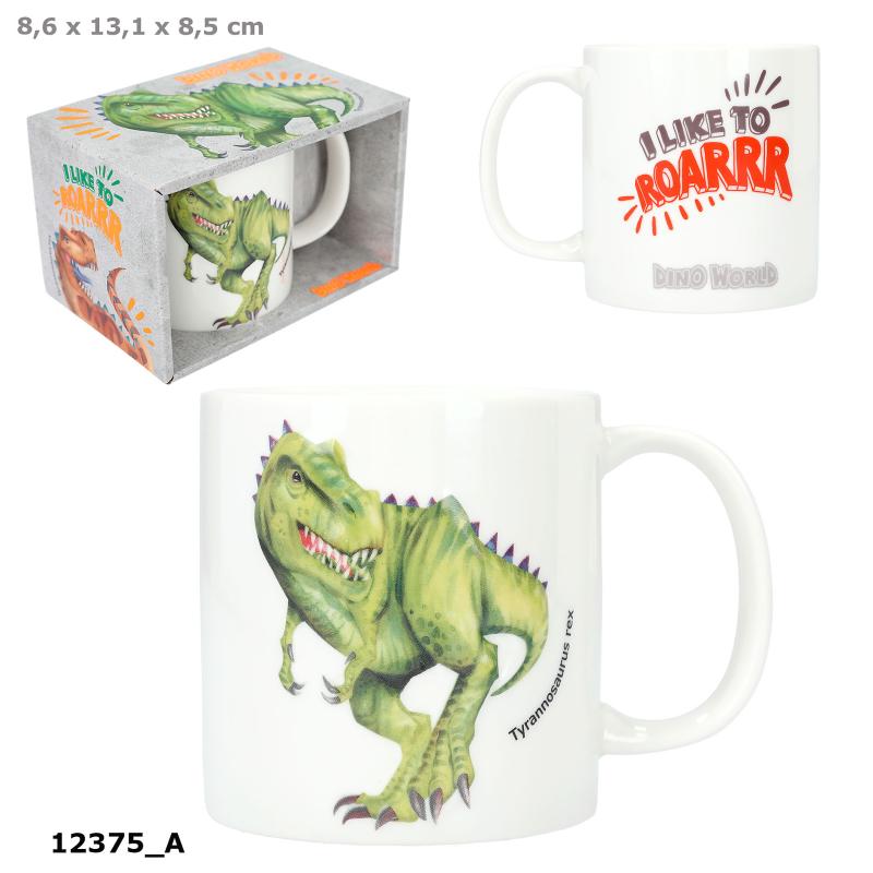 Dino World Mug Embossed T-Rex