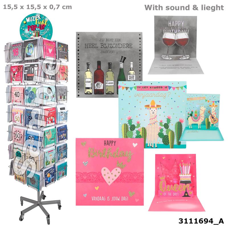 Cartes musicales Pop up