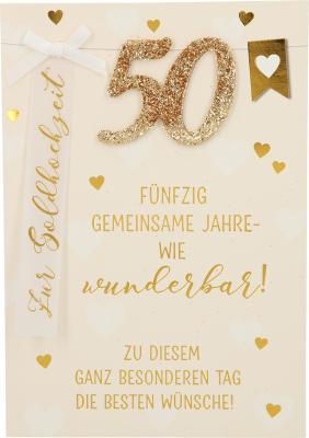 Fünfzig gemeinsame Jahre wie wunderbar..