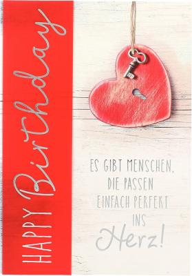Happy Birthday Es gibt Menschen, die...