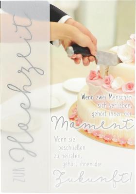 Zur Hochzeit Wenn zwei Menschen sich...