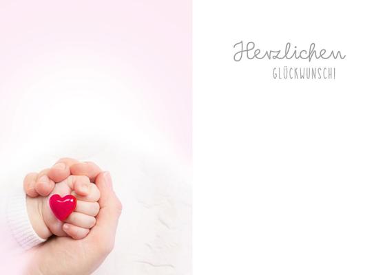 Zur Geburt von Herzen alles Liebe...