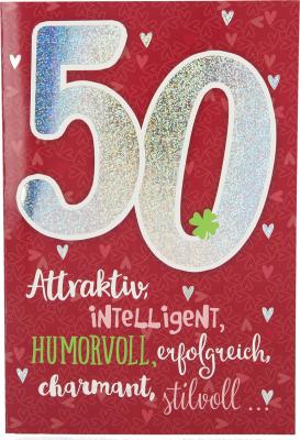 50 Attraktiv, intelligent, humorvoll,...