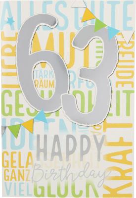 63 Happy Birthday