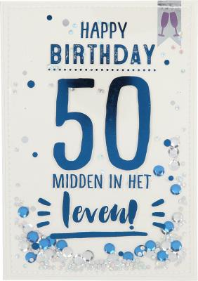 50 Happy Birthday midden in het leven!