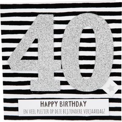 40 - Happy Birthday En veel plezier...