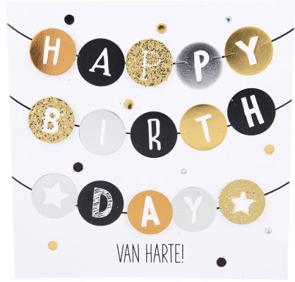 Happy Birthday! Van harte!